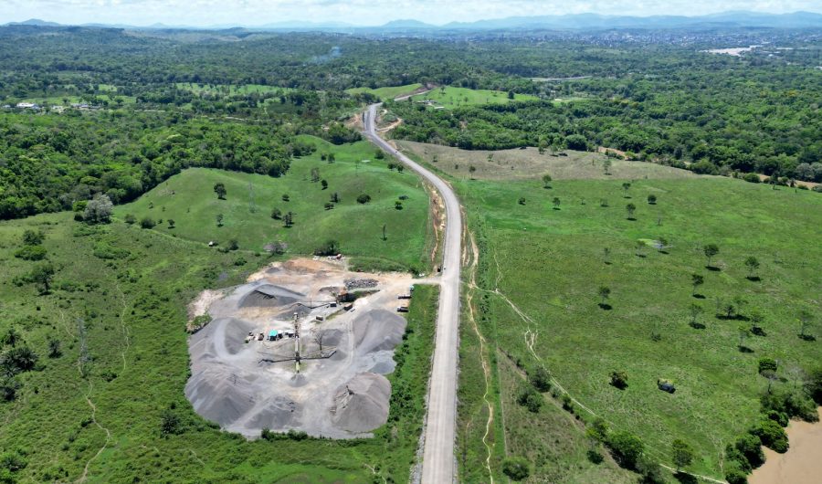 Construção da BA-649, entre Itabuna e Ilhéus, segue avançando com 60% das obras já concluídas