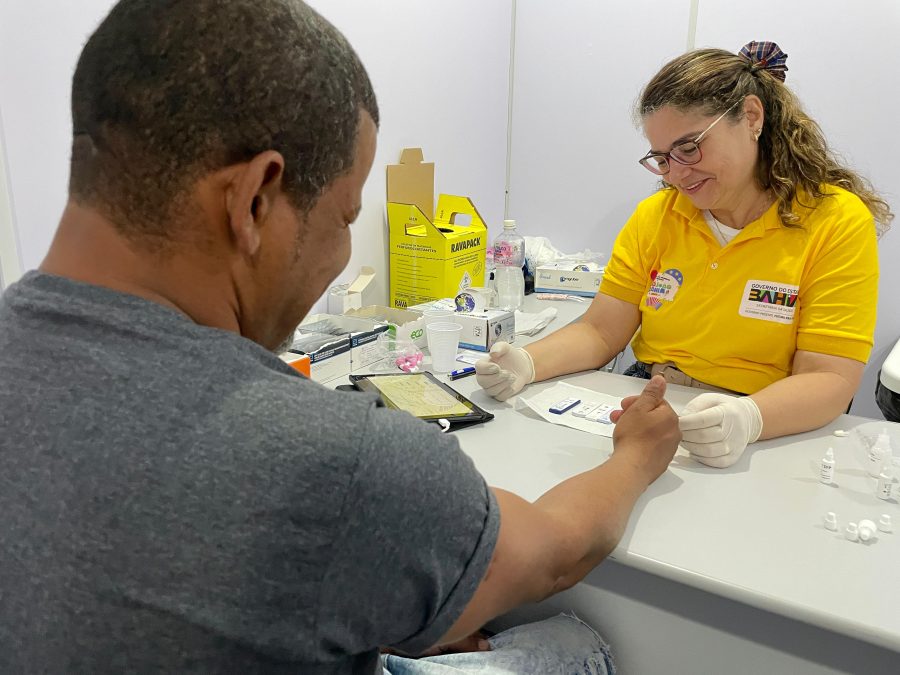 Com aumento de 30% nos atendimentos, posto da Sesab em Amargosa realiza 1,6 mil testes