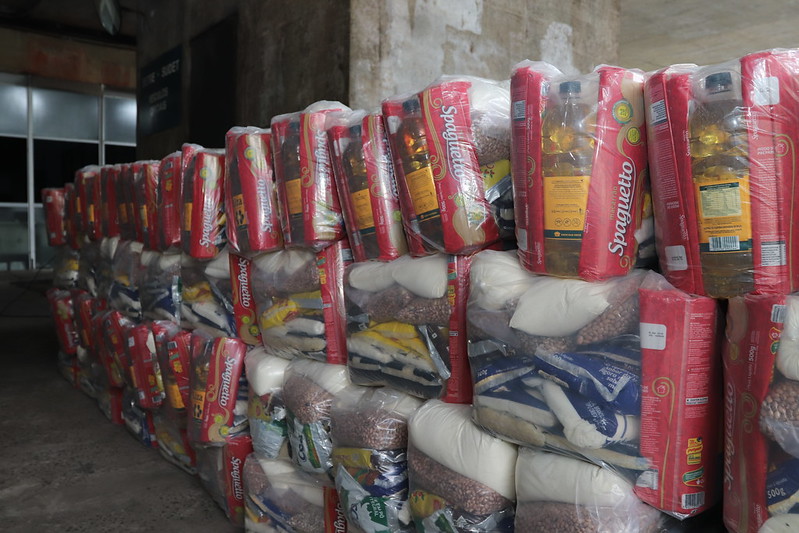 Entrega de alimentos