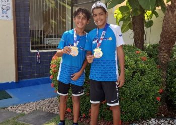 Tenistas baianos apoiados pela Sudesb garantem títulos durante primeira competição nacional de base do ano