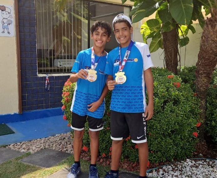 Tenistas baianos apoiados pela Sudesb garantem títulos durante primeira competição nacional de base do ano