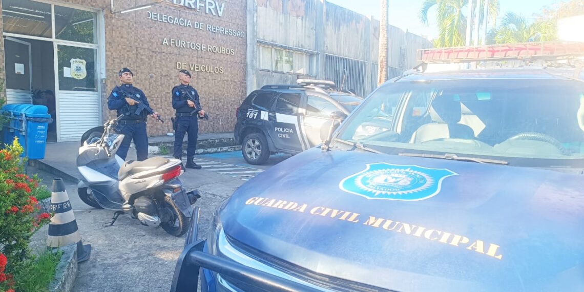 Ação da Guarda Civil Municipal recupera motocicleta furtada