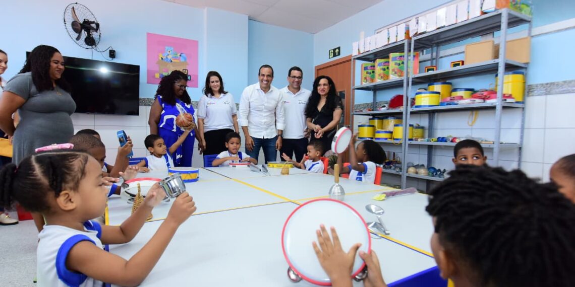 Prefeitura inaugura creche no Arenoso com mais vagas integrais