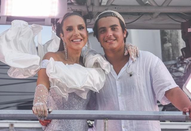 Ivete homenageia filho Marcelo em aniversário de 16 anos