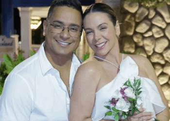 Carla Perez e Xanddy renovam votos de casamento em Las Vegas