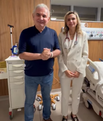 Angelo Coronel passa por cirurgia para evitar infarto