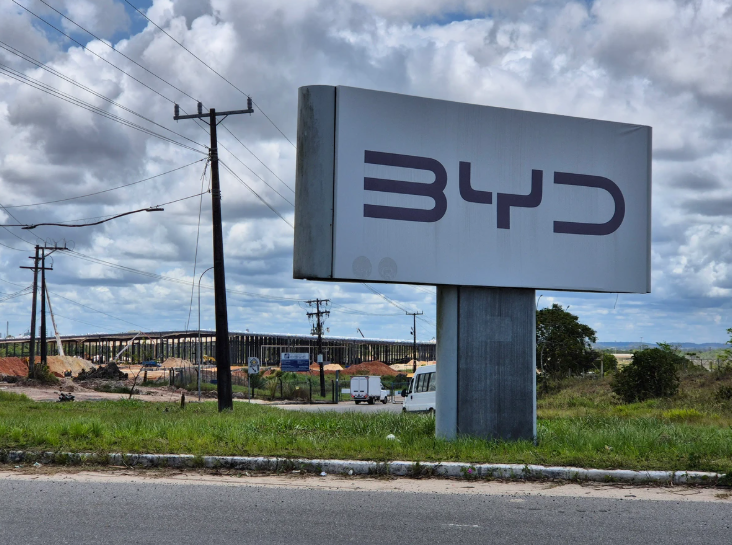 Entrada da BYD em lista provoca reação da China