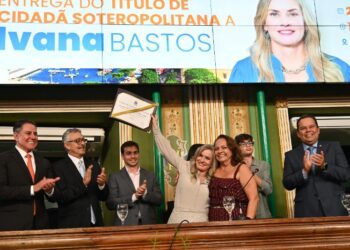 Ivana Bastos é a mais nova cidadã soteropolitana