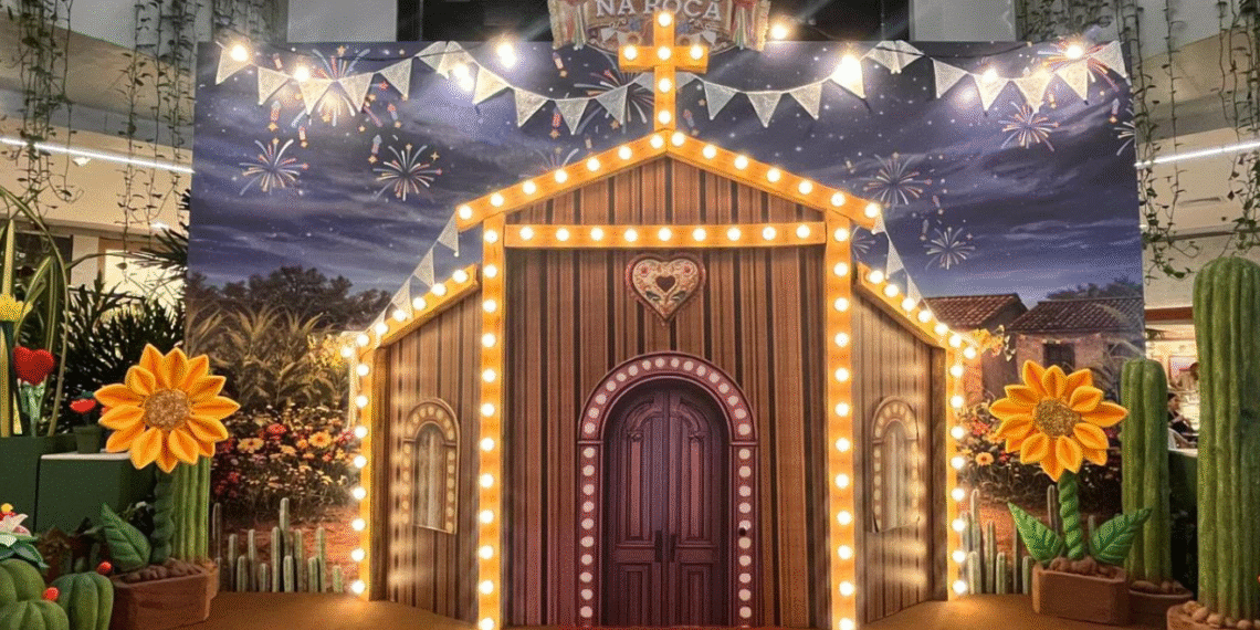 São João Casamento na Roça Shopping Barra inaugura programação com muito forró e tradição