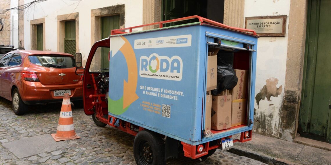 Projeto Roda avança em Salvador e já soma 62 toneladas de recicláveis coletadas em quase um ano