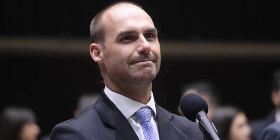 Eduardo Bolsonaro declara apoio a ACM Neto e mira derrota do PT na Bahia