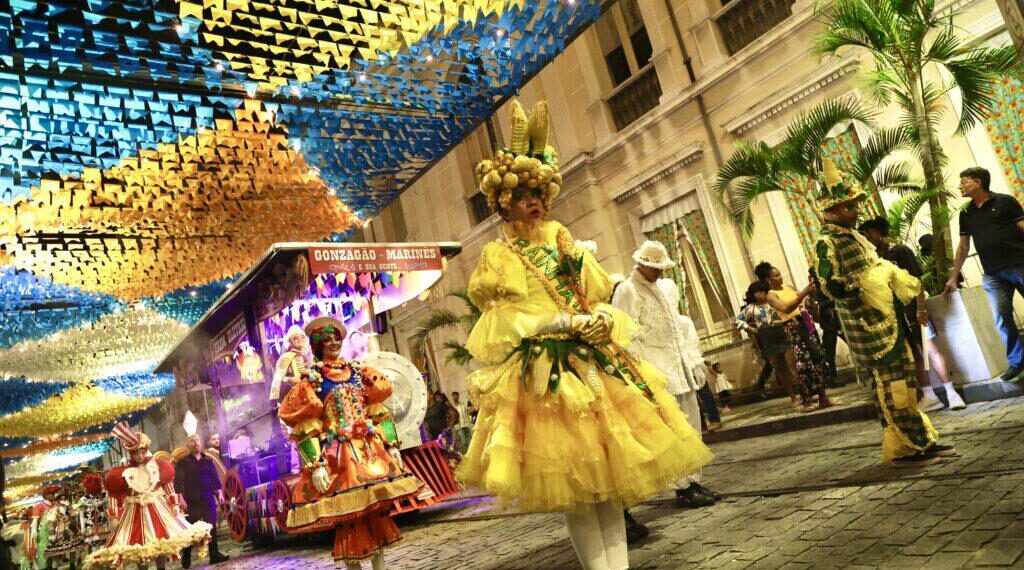 Arraiá da Prefs terá iluminação especial durante os festejos no Centro Histórico