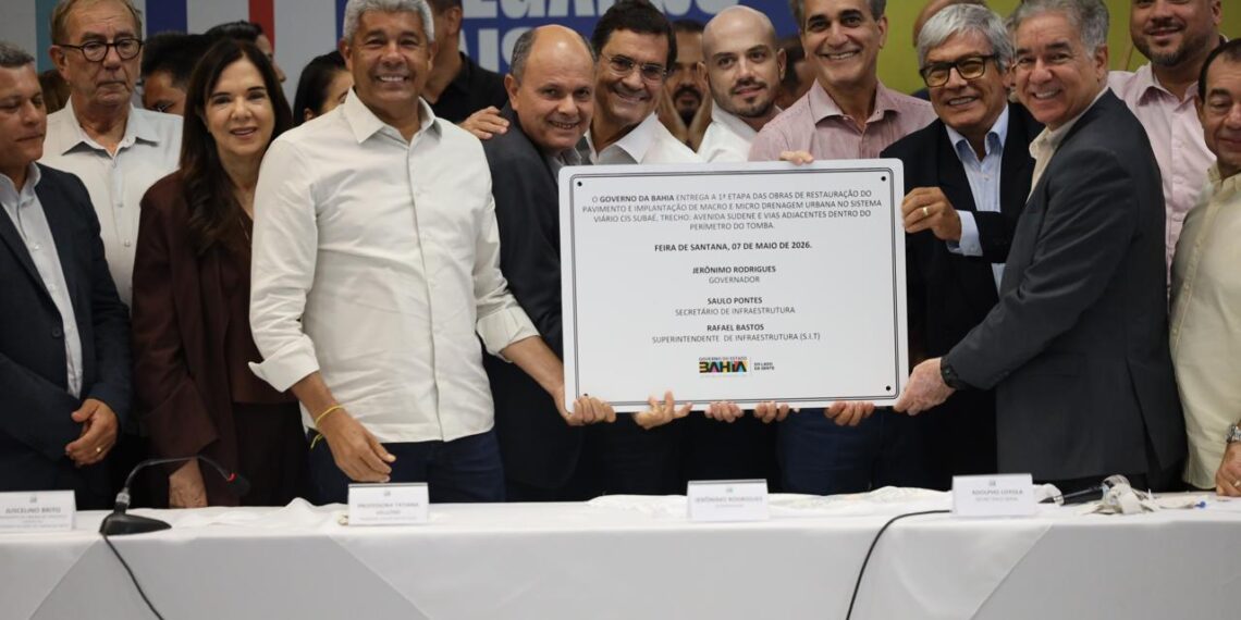 Governo do Estado entrega primeira etapa de obras no Centro Industrial de Subaé e anuncia novos investimentos em Feira de Santana