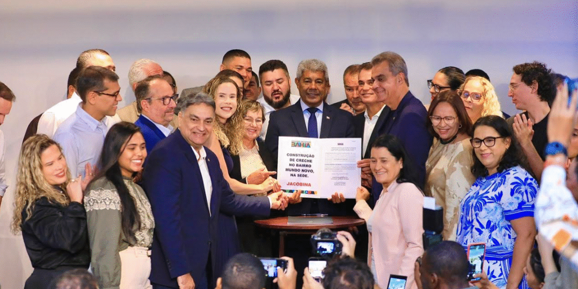 Governo do Estado firma convênio para construção de creche em Jacobina