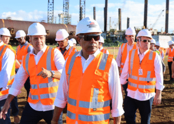 Governador vistoria canteiro da Ponte Salvador-Itaparica e destaca andamento do projeto