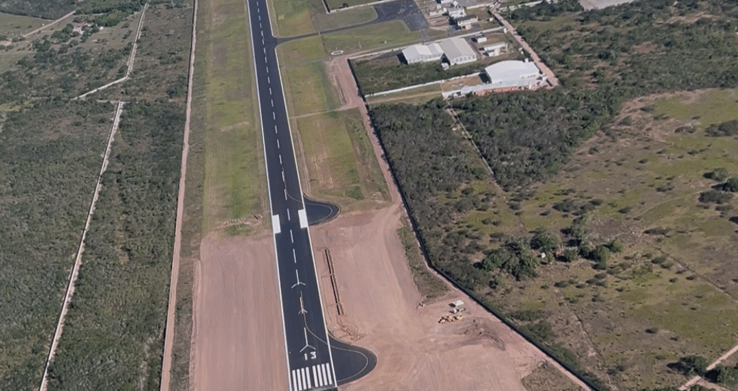 Aeroporto João Durval Carneiro passará por obras na área de movimentação de aeronaves