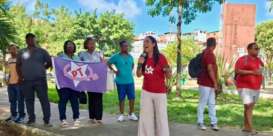 “Bruno Reis abandona a Prefeitura para ser cabo eleitoral de ACM Neto e quer jogar a culpa da sujeira na população”, afirma presidente do PT Salvador