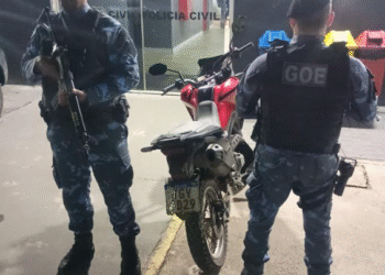 Guarda Civil apreende motocicleta adulterada após denúncias de roubos em Stella Maris
