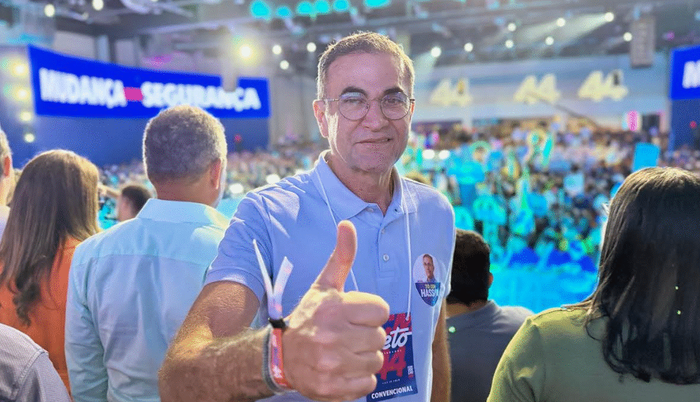 Deputado Hassan mostra força na convenção e oficializa candidatura
