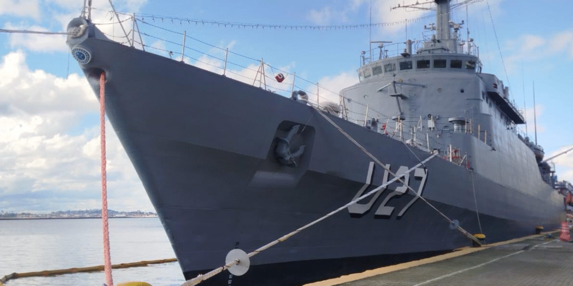 Parceria entre CODEBA e Marinha é reforçada durante recepção a bordo do Navio-Escola “Brasil”
