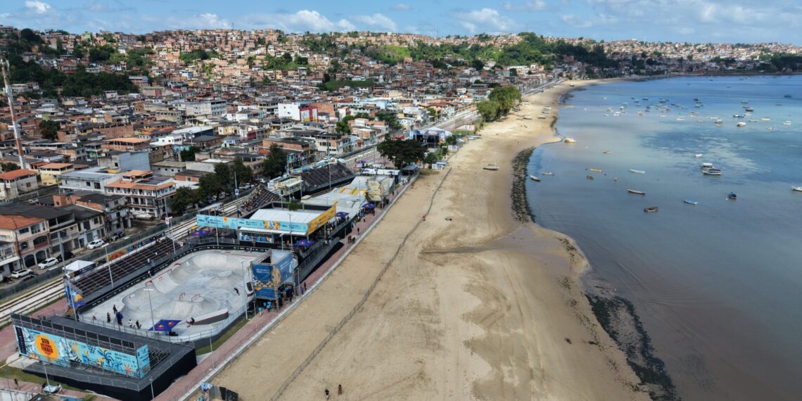 Subúrbio Ferroviário ganha primeira pista certificada para competições internacionais de skate do Brasil