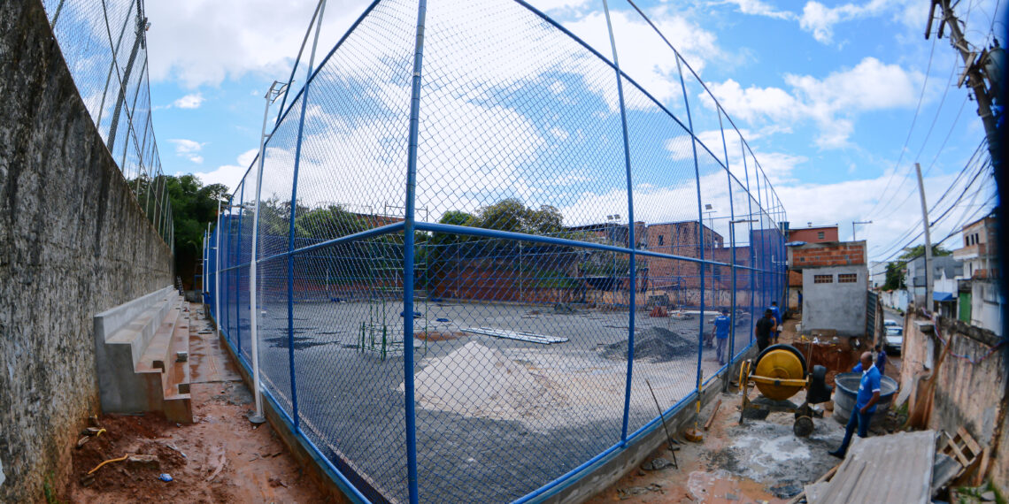 Prefeitura de Lauro de Freitas avança com requalificação do Novo Campo do Vietnã em Itinga