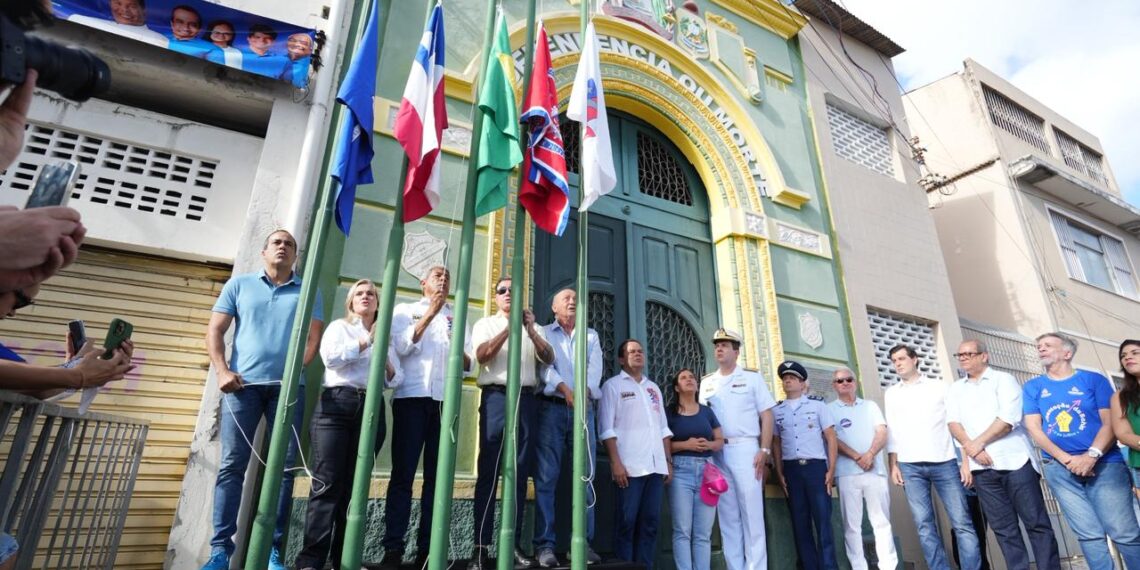 Bruno Reis destaca legado histórico do 2 de Julho durante abertura do cortejo cívico na Lapinha