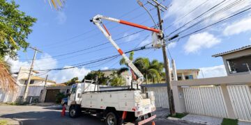 Programa Banho de Luz amplia modernização da iluminação pública em Vida Nova