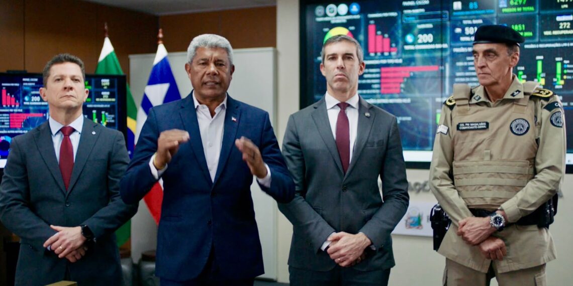 Jerônimo destaca prisões e bloqueio de R$ 100 milhões de facções