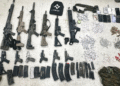 BPATAMO intercepta bonde de faccionados e apreende fuzis, carabina, espingarda e pistolas