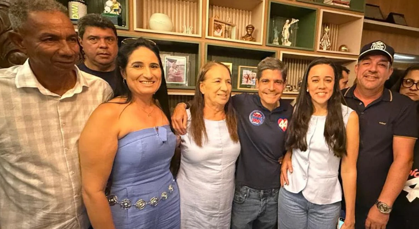 Ex-prefeita de Maiquinique deixa apoio a Jerônimo e anuncia ACM Neto