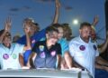 ACM Neto reúne apoiadores durante passagem por Capim Grosso
