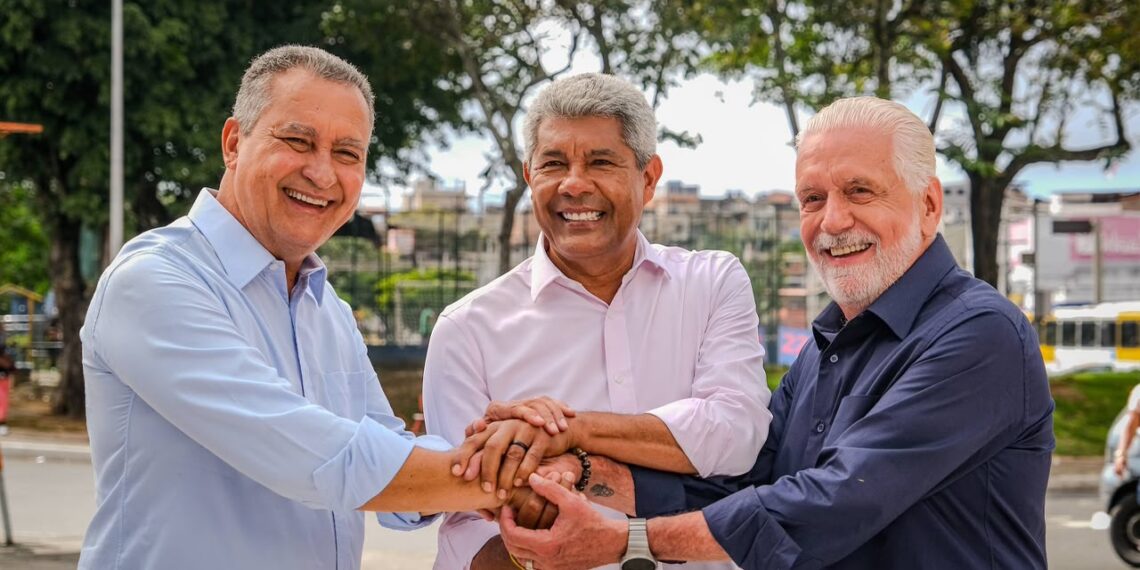 Wagner e Rui destacam grandes obras que transformaram Salvador em novo programa eleitoral