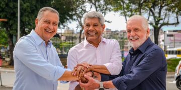 Wagner e Rui destacam grandes obras que transformaram Salvador em novo programa eleitoral