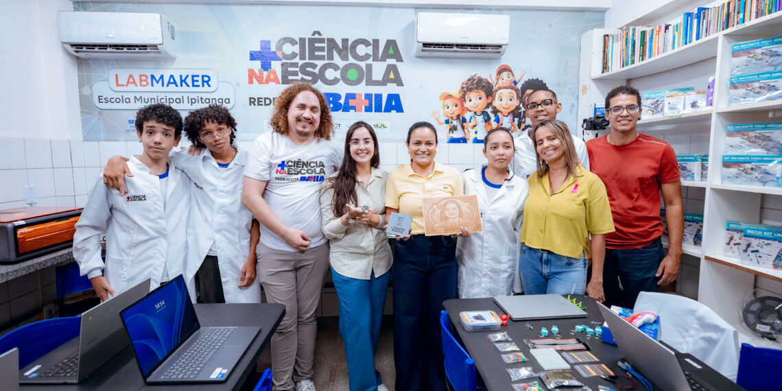 Lauro de Freitas inaugura 1º laboratório Maker da rede municipal e amplia acesso à ciência e tecnologia