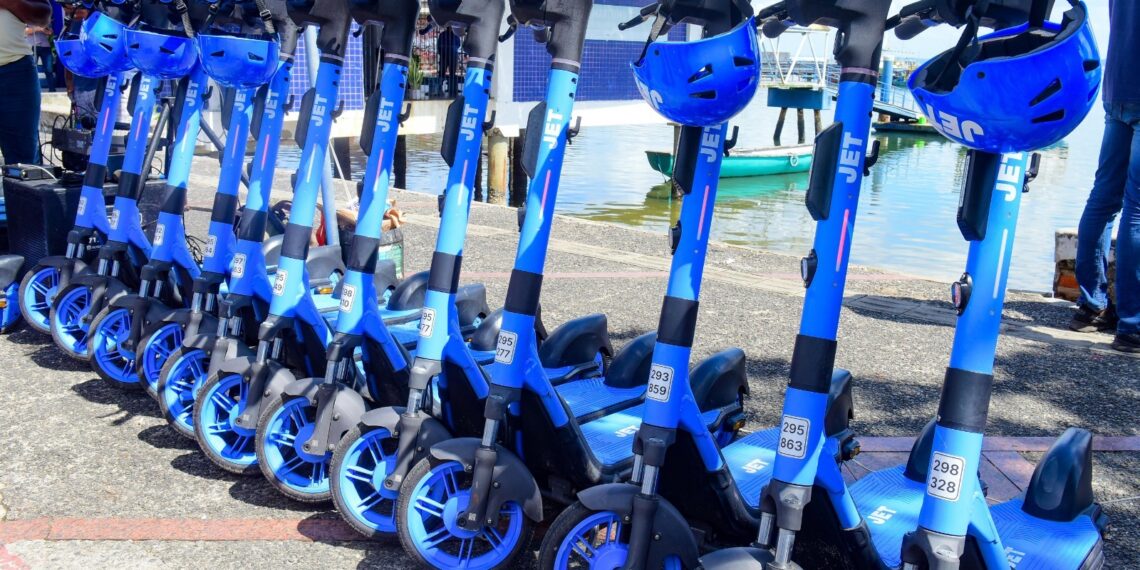 Patinetes elétricos atingem marca de 1 milhão de viagens realizadas em Salvador