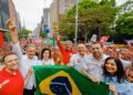 Jerônimo defende união nacional e convoca brasileiros a reeleger Lula em ato na Avenida Paulista