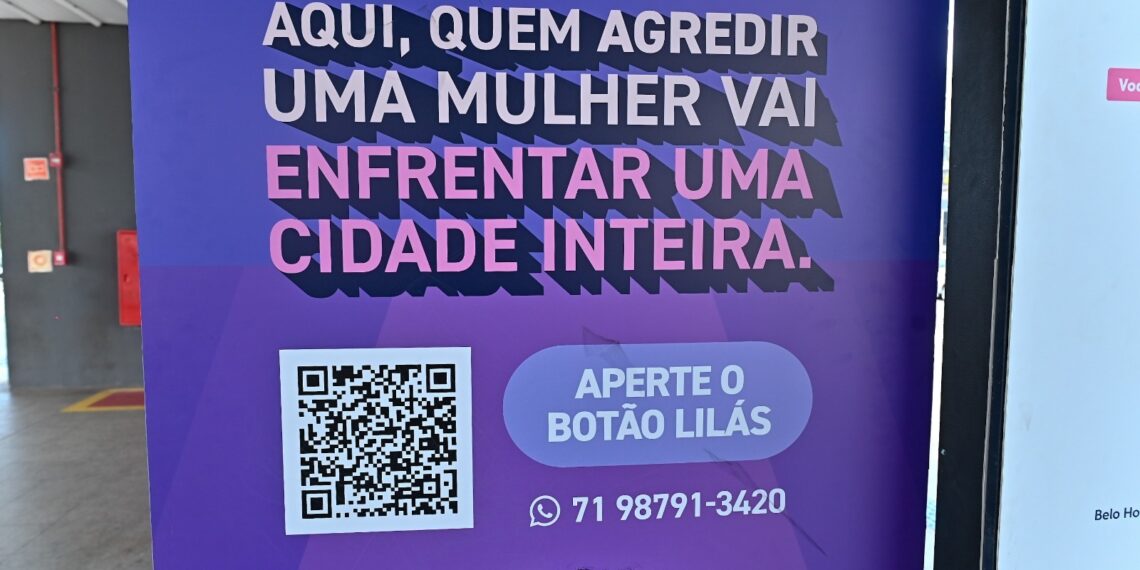 Salvador amplia acesso ao Botão Lilás em estações do BRT para atendimento a mulheres vítimas de violência