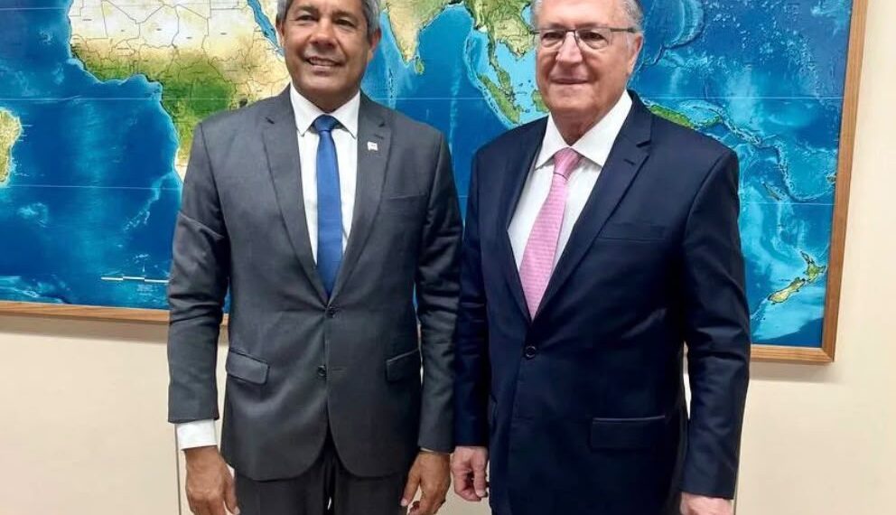 Alckmin e Jerônimo se reúnem com empresários baianos nesta quinta-feira (15), em Salvador
