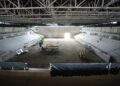 Arena Multiuso Antônio Balbino chega a 80% das obras concluídas