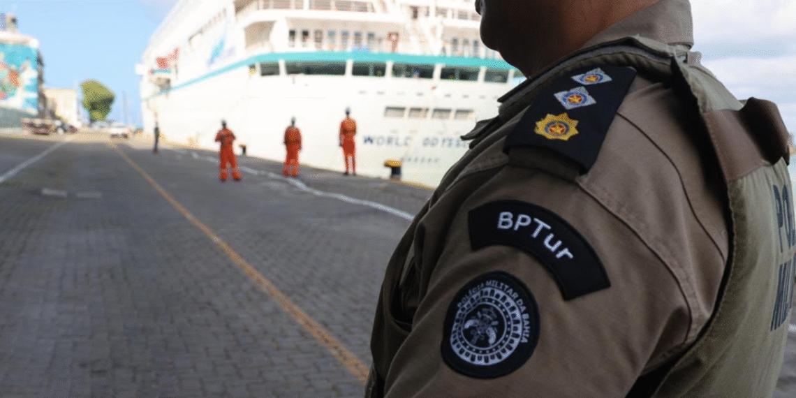 Segurança inicia Operação Navio com chegada de turistas a Salvador
