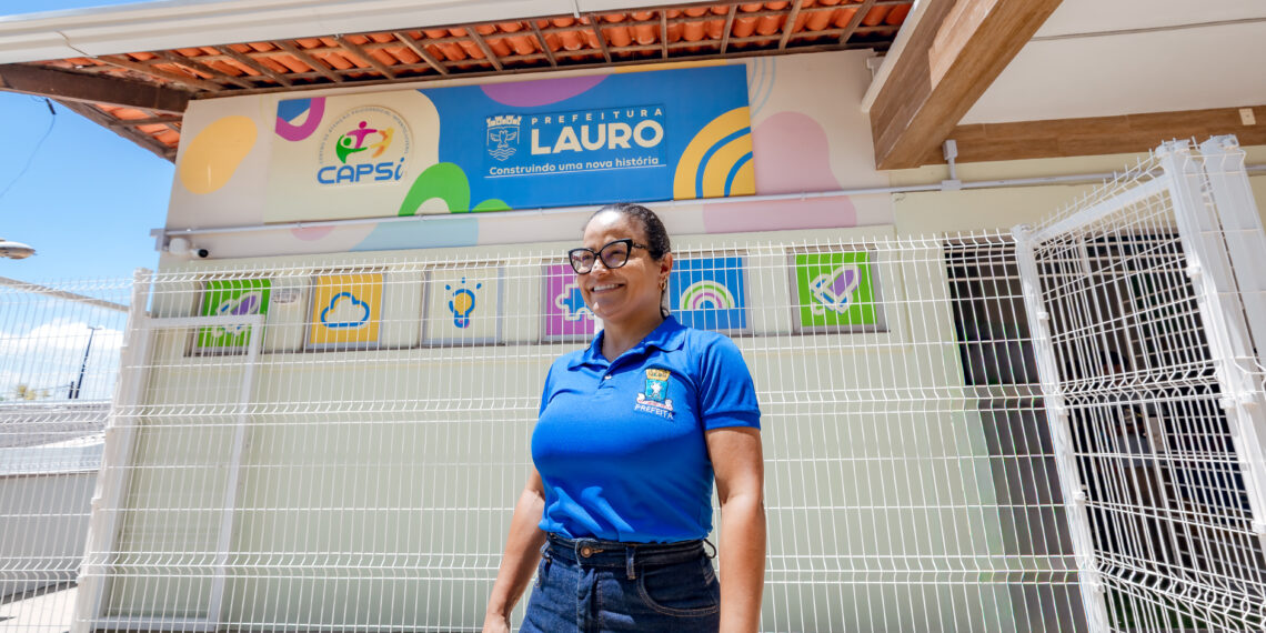 Prefeita visita novo CAPSi e Academia da Saúde com 90% das obras