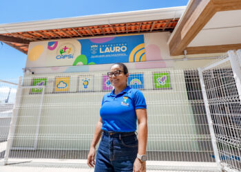 Prefeita visita novo CAPSi e Academia da Saúde com 90% das obras