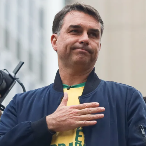 O candidato à presidência da República Flávio Bolsonaro (PL)  • GABRIEL SILVA/RASPRESS/ESTADÃO CONTEÚDO